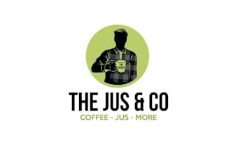 design exquisitely helpful draw juice cafe logo