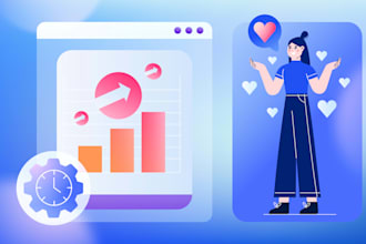 create flat vector illustrations for saas, websites and apps