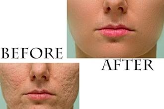 do retouching portrait photo editing