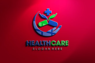 design health wellness medical and nutrition medical tremendous  logo