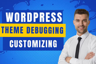 fix wordpress theme error and customize wordpress theme
