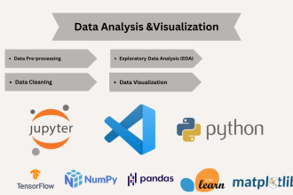 do python data cleaning, data analysis, and visualization using jupyter notebook