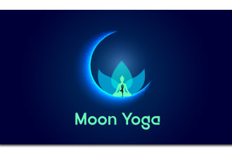 design natural health, massage therapy, beauty, fitness, and yoga logo
