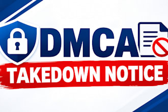 submit dmca takedown notices and google deindex requests