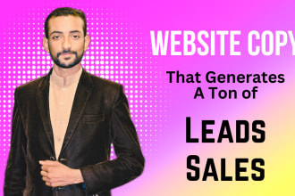 do irresistible website copywriting as professional website copywriter