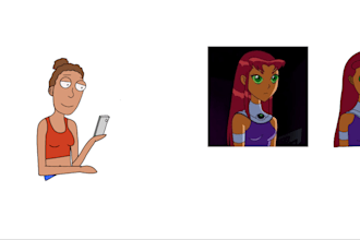 turn any person of your request into a rick and morty character