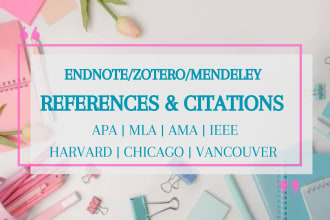 format references in apa, mla for thesis or dissertation