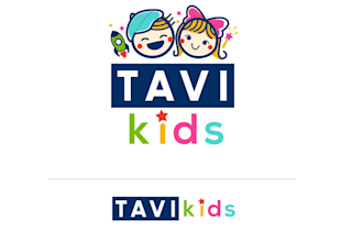 design an expert childcare logo or icon using a vector file