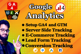 setup google analytics4, ga4 ecommerce tracking, ga4 server side tracking GTM