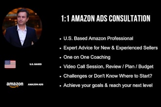 video audit and consult on your amazon ads and campaigns