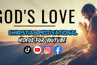 create christian, church motivational videos for youtube