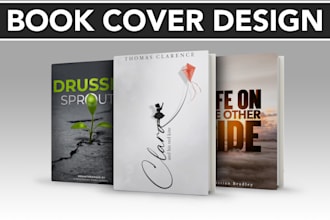 design book cover or KDP book cover design