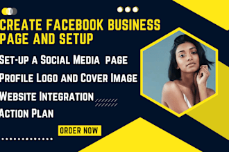 create facebook business page and setup
