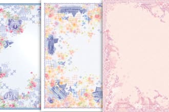create exclusive scarf, bandana, or hijab design