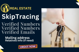 do skip trace for real estate and llc skip tracing