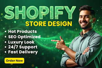 design shopify website for your business