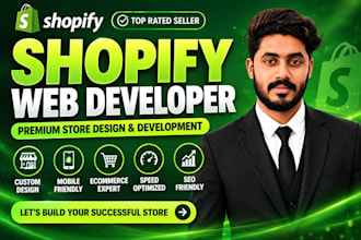 design shopify website for your business