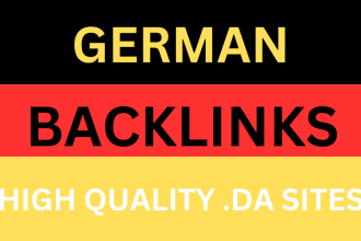 permanent german dofollow seo backlinks for link building