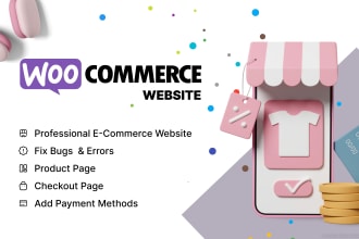 create ecommerce website using woocommerce wordpress