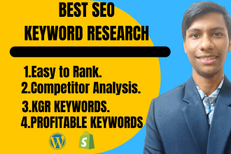 do the best SEO keywords research for top ranking on google