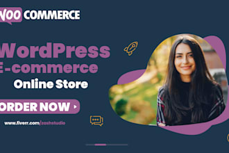 design and develop beautiful ecommerce online store website