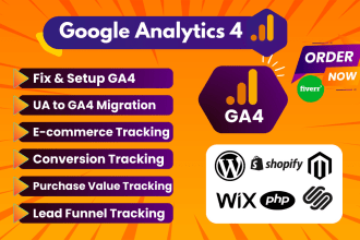 setup google analytics 4, ga4 ecommerce, migration, ads conversion tracking GTM