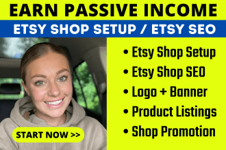 do etsy shop setup with etsy product etsy listing etsy digital product, etsy SEO