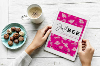 design etsy digital planner, hyperlinked planner, digital journal