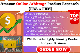 do amazon fba online arbitrage, online arbitrage profitable products research