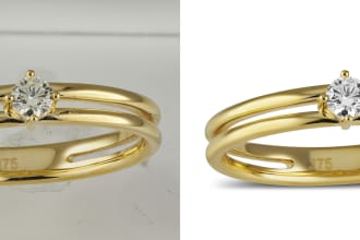 professionally retouch your jewelry