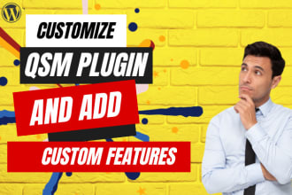 customize qsm plugin and add custom features