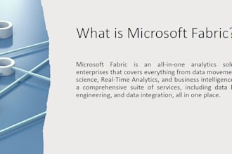 help u to develop solution using microsoft fabric