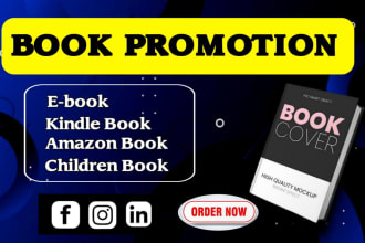 do amazon book promotion, children comic and ebook marketing
