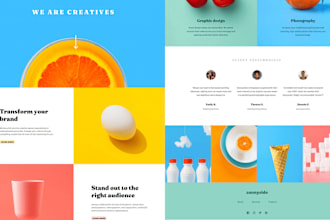 develop modern web pages