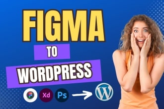 do convert figma to wordpress or xd to wordpress or psd to wordpress