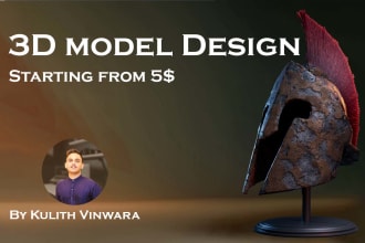 create 3d props, models, assets for your game or project