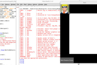 develop efficient python gui projects, tkinter, kivy