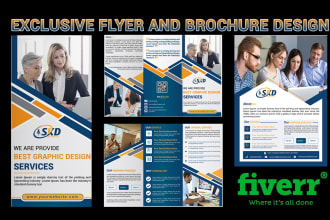 do exclusive flyer and brochure design