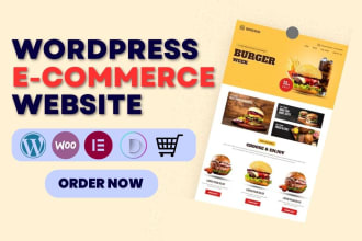 do wordpress website  ecommerce and multivendor online store by woocommerce