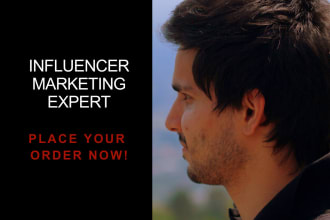 be your influencer marketing expert