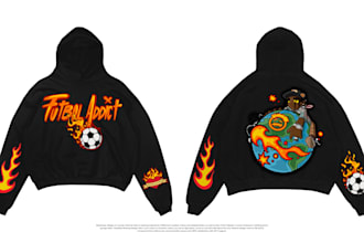 design clothing graphic and streetwear design