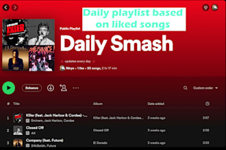 make a spotify application