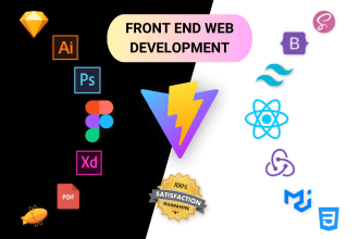 be frontend web developer typescript, react, next js, redux, tailwind, bootstrap