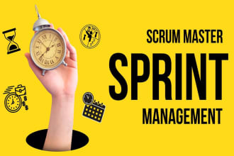 work as scrum master on your project
