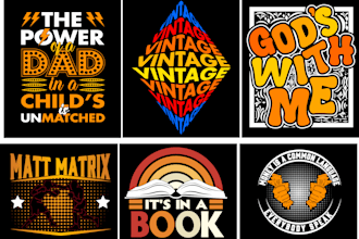 Hot Deals!  do graphic logo and t shirt design for you