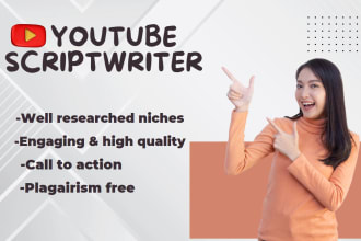 write engaging youtube video script