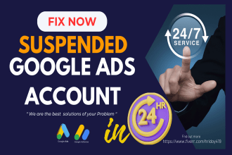 reactivate suspended google ads account and fix appeal error