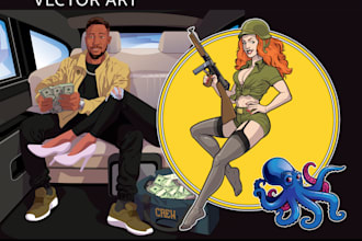 draw vector art illustrations