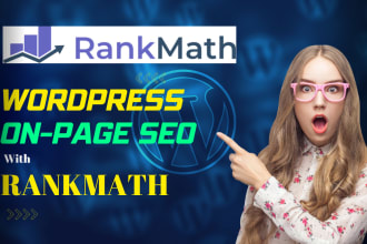 do wordpress onpage SEO with rankmath and yoast plugin