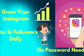 grow your instagram and post engagements without password